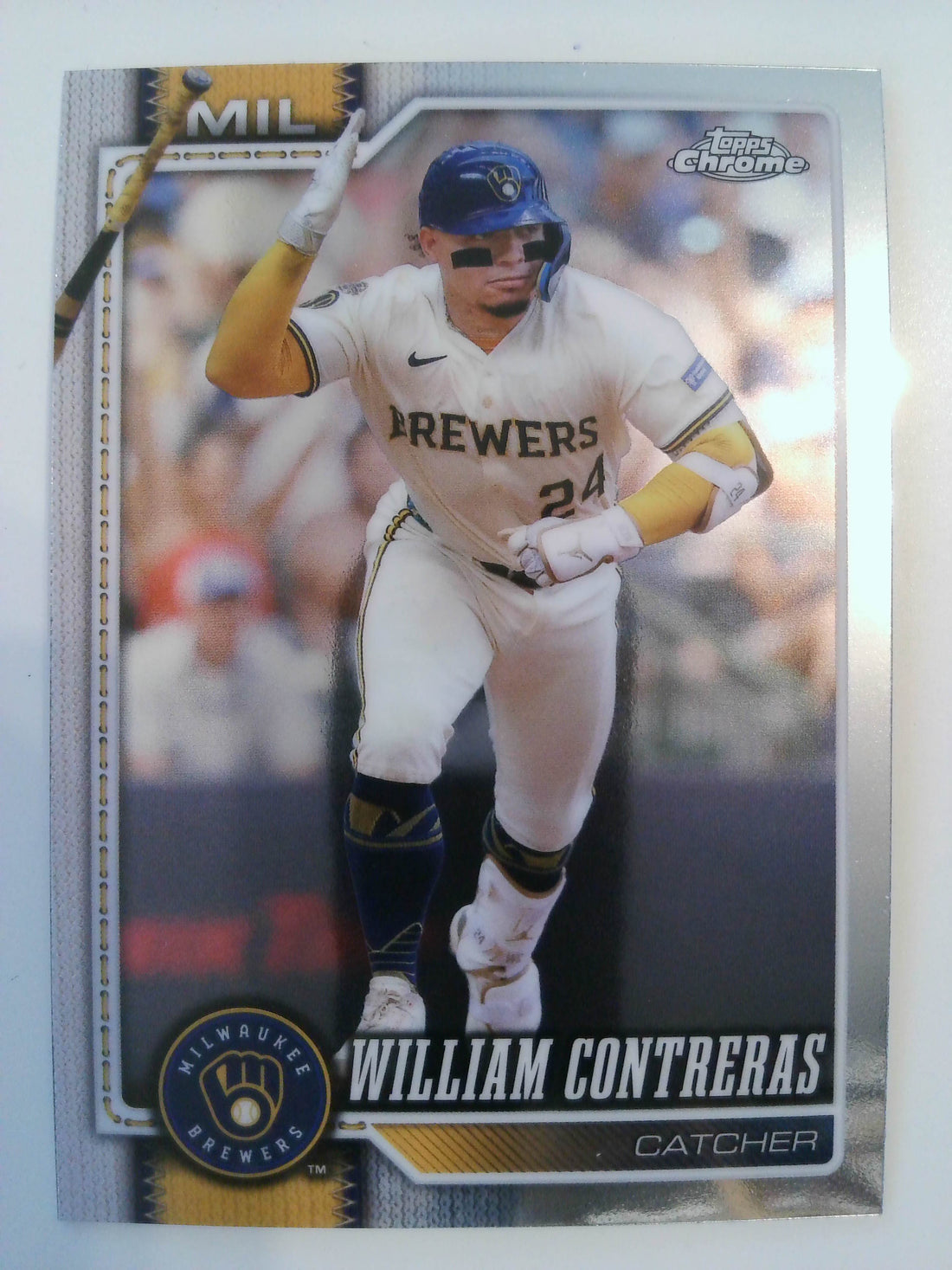 2026 Topps Chrome Baseball William Contreras #198