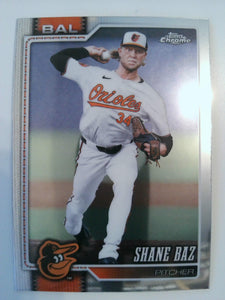 2026 Topps Chrome Baseball Shane Baz #114