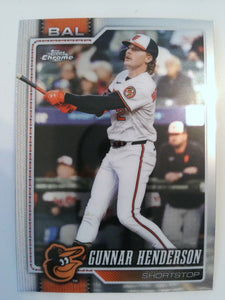 2026 Topps Chrome Baseball Gunnar Henderson #153