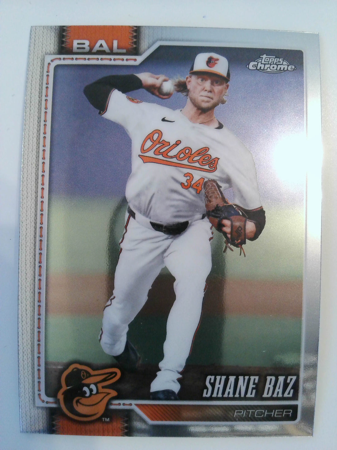 2026 Topps Chrome Baseball Shane Baz #114