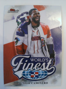 2026 Finest Baseball World's Finest Refractors Junior Caminero #WF-16