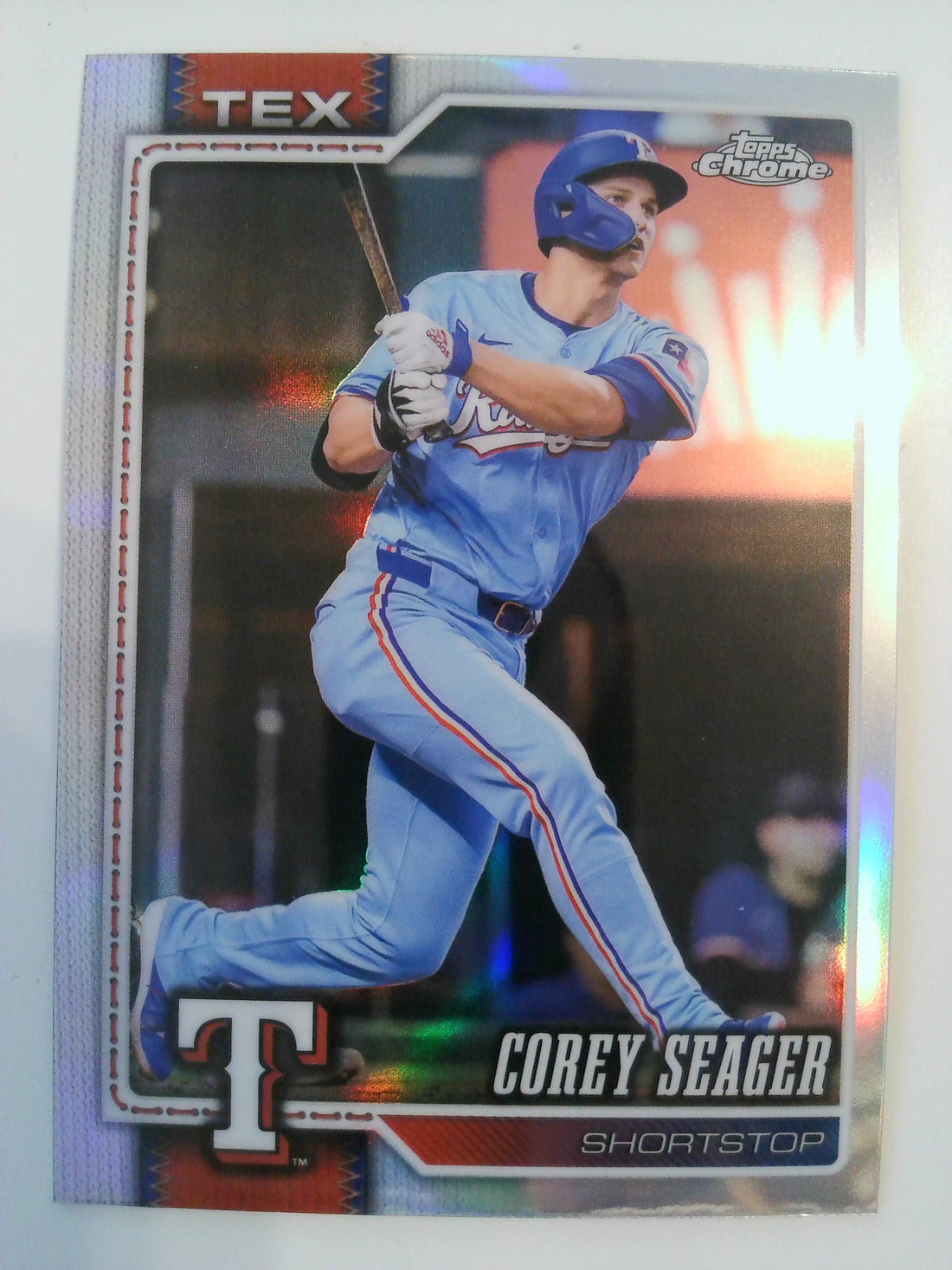 2026 Topps Chrome Baseball Refractors Corey Seager #28