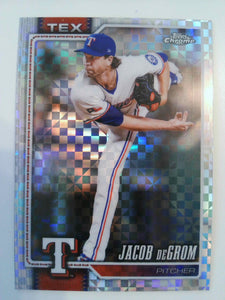 2026 Topps Chrome Baseball X-Fractors Jacob deGrom #266