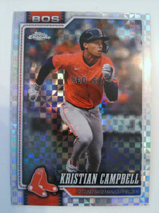 2026 Topps Chrome Baseball X-Fractors Kristian Campbell #282