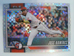 2026 Topps Chrome Baseball X-Fractors José Ramírez #127