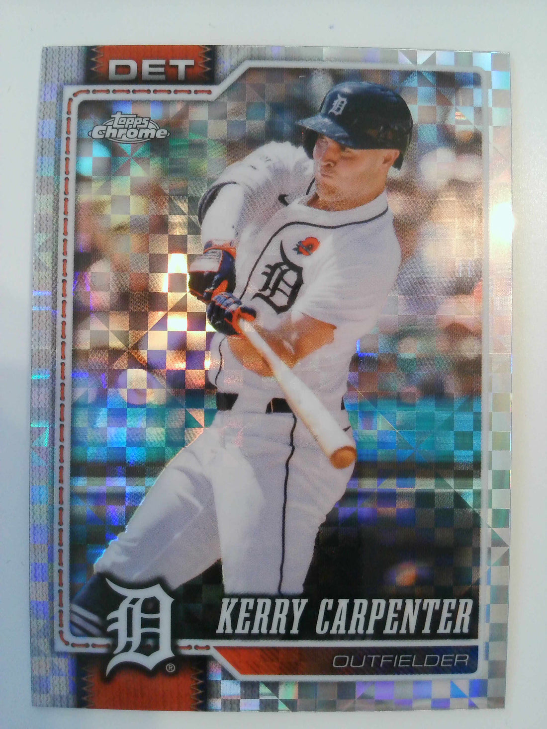 2026 Topps Chrome Baseball X-Fractors Kerry Carpenter #230
