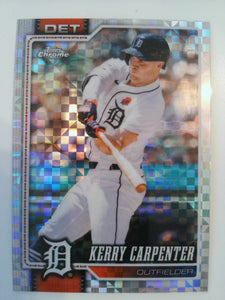 2026 Topps Chrome Baseball X-Fractors Kerry Carpenter #230