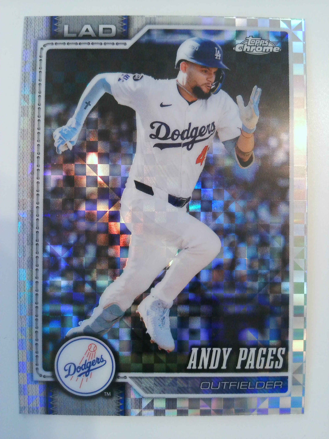 2026 Topps Chrome Baseball X-Fractors Andy Pages #10