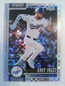 2026 Topps Chrome Baseball X-Fractors Andy Pages #10