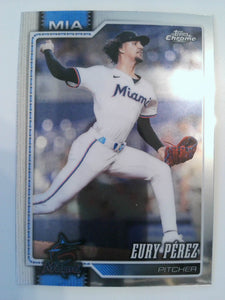 2026 Topps Chrome Baseball Eury Pérez #38