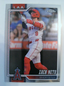 2026 Topps Chrome Baseball Zach Neto #77