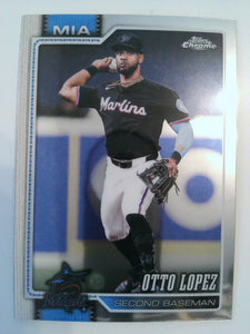 2026 Topps Chrome Baseball Otto Lopez #116