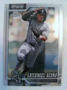 2026 Topps Chrome Baseball Luisangel Acuña #33