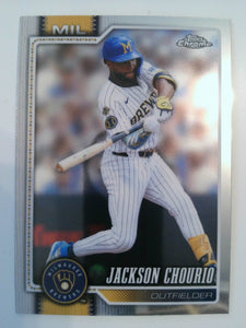 2026 Topps Chrome Baseball Jackson Chourio #51