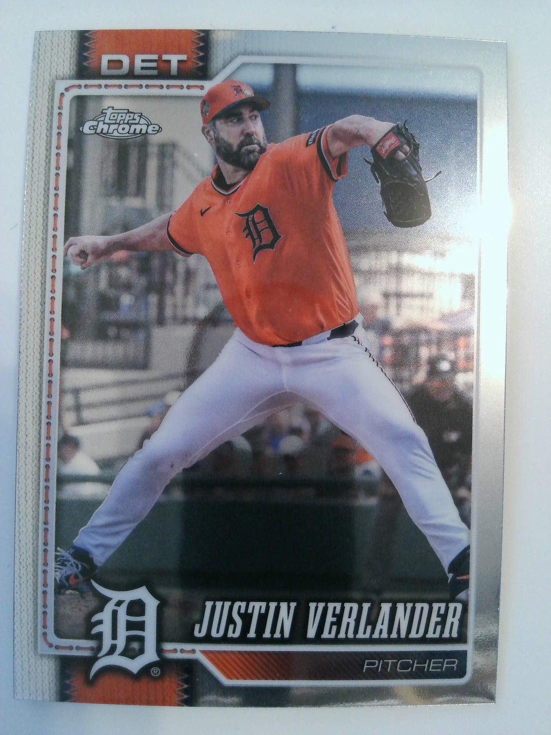 2026 Topps Chrome Baseball Justin Verlander #133