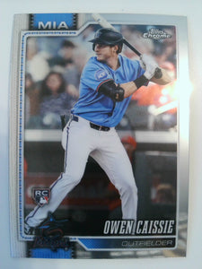 2026 Topps Chrome Baseball Owen Caissie #115 RC