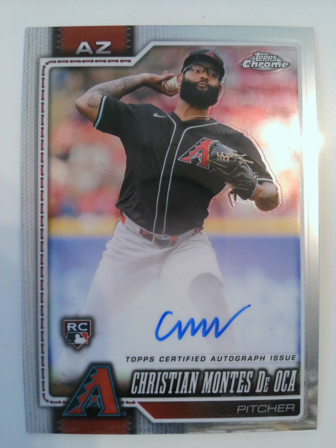 2026 Topps Chrome Rookie Autographs Christian Montes De Oca #RA-CMD