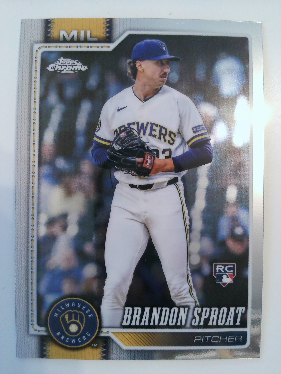 2026 Topps Chrome Baseball Brandon Sproat #59 RC