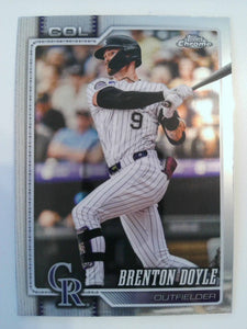 2026 Topps Chrome Baseball Brenton Doyle #125