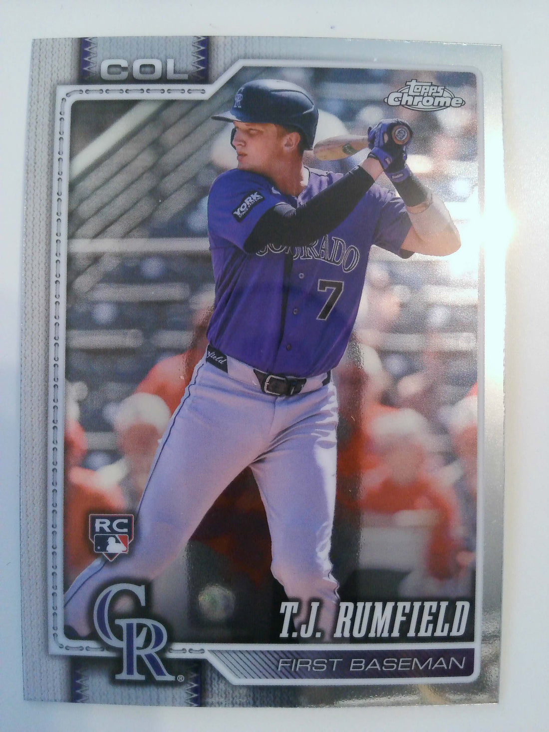2026 Topps Chrome Baseball T.J. Rumfield #181 RC