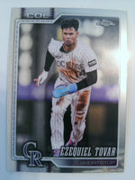 2026 Topps Chrome Baseball Ezequiel Tovar #8