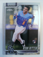 2026 Topps Chrome Baseball Ryan Ritter #122 RC