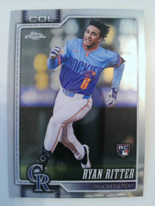 2026 Topps Chrome Baseball Ryan Ritter #122 RC