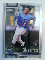 2026 Topps Chrome Baseball Ryan Ritter #122 RC