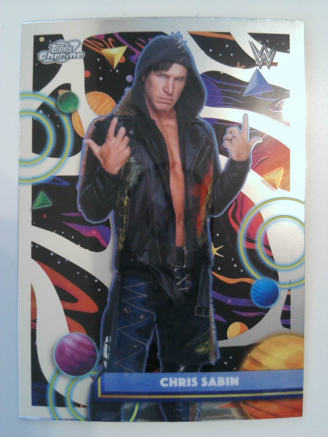 2026 Topps Chrome Cosmic WWE Wrestling Chris Sabin #199