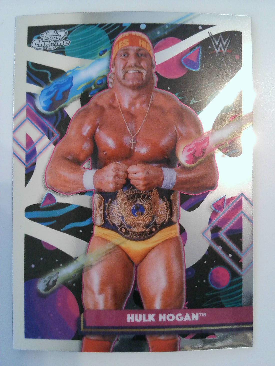 2026 Topps Chrome Cosmic WWE Wrestling Hulk Hogan #25