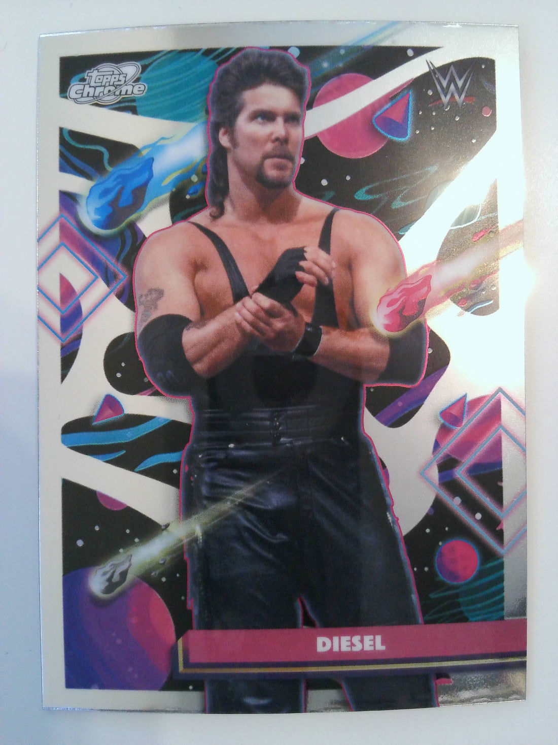 2026 Topps Chrome Cosmic WWE Wrestling Diesel #183