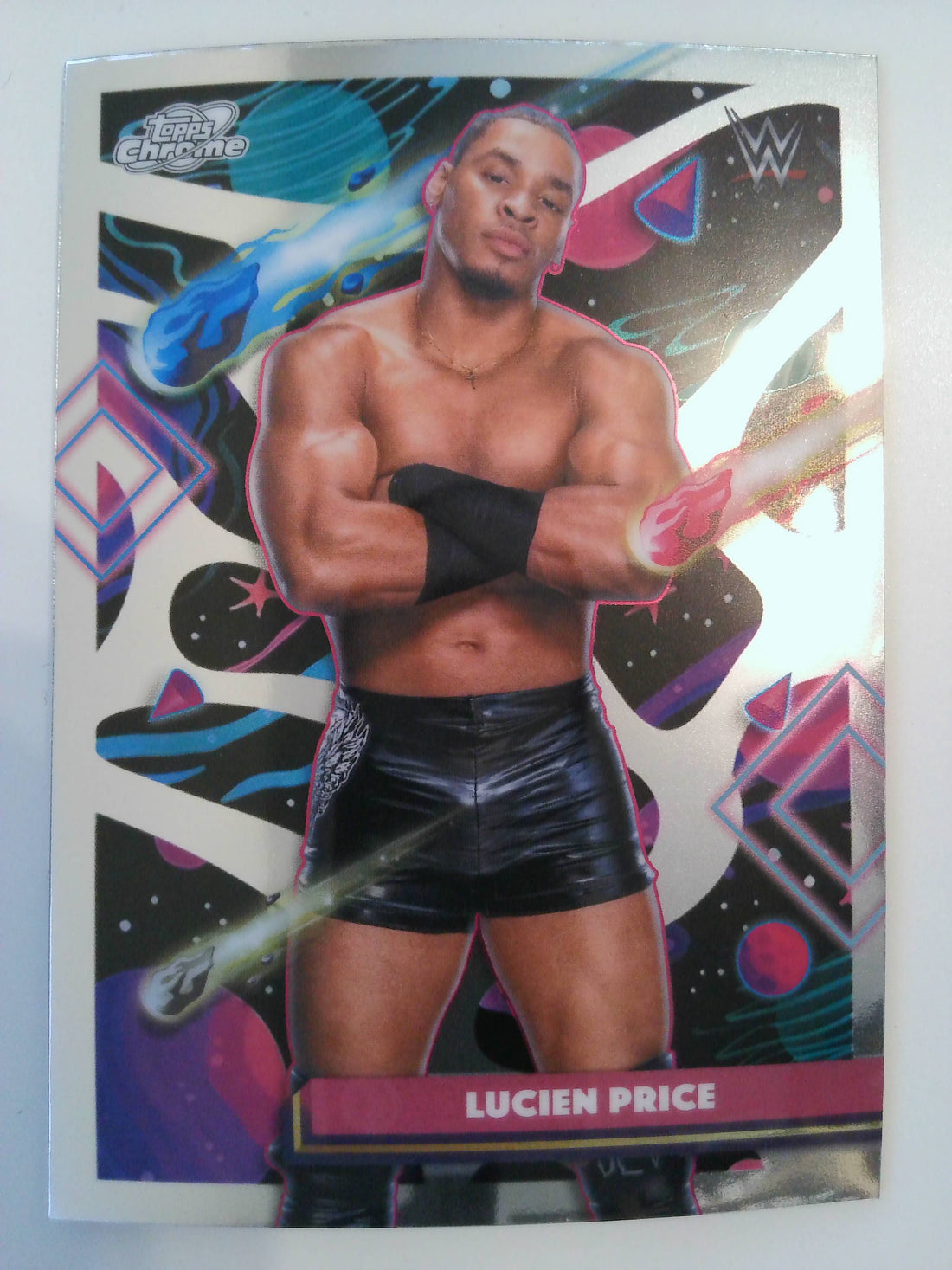 2026 Topps Chrome Cosmic WWE Wrestling Lucien Price #164