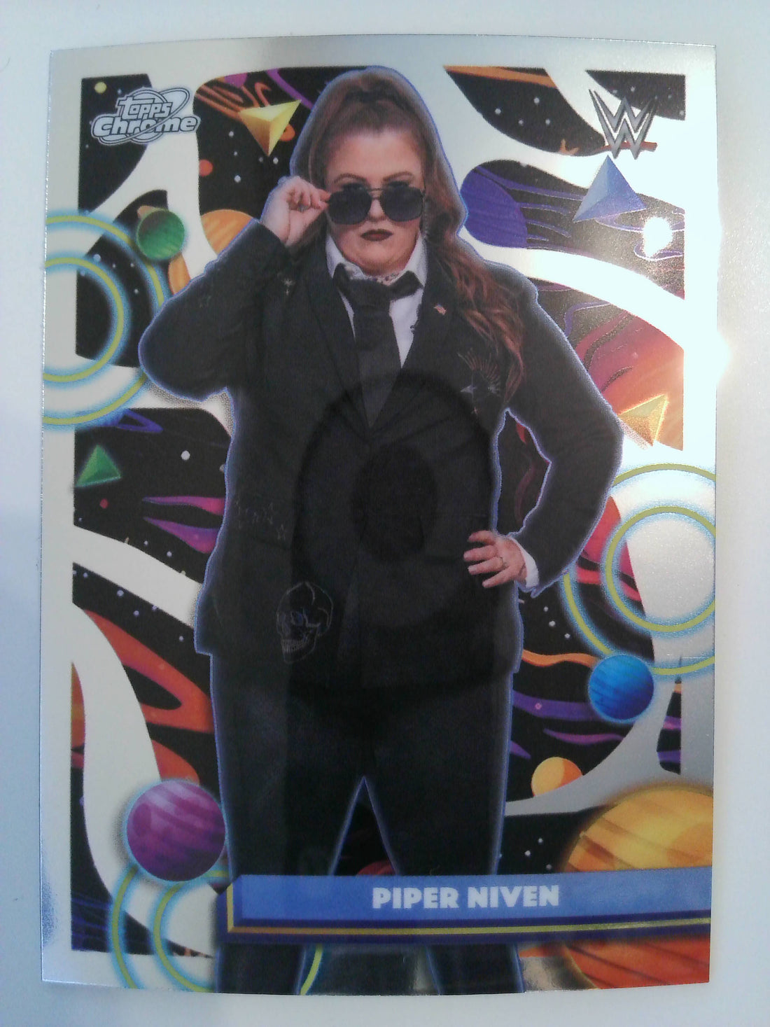2026 Topps Chrome Cosmic WWE Wrestling Piper Niven #194