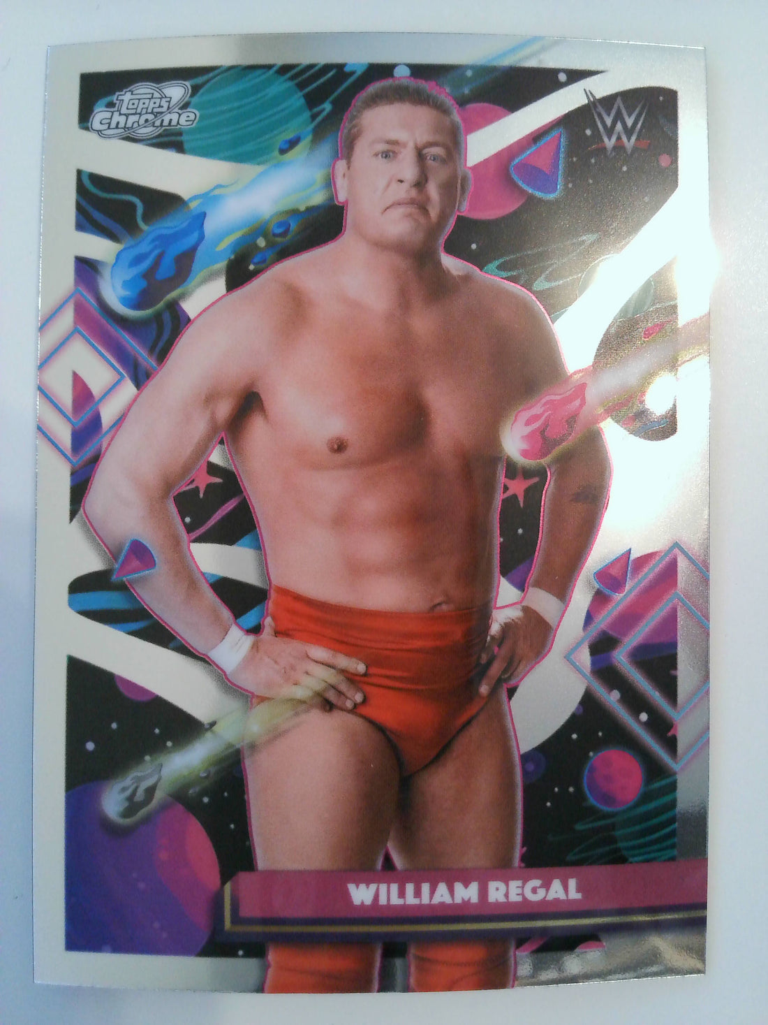 2026 Topps Chrome Cosmic WWE Wrestling William Regal #140