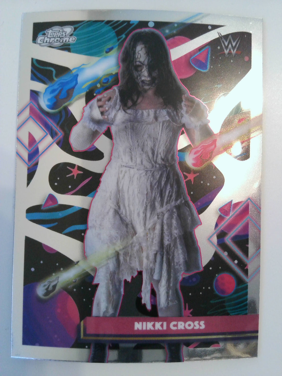 2026 Topps Chrome Cosmic WWE Wrestling Nikki Cross #62