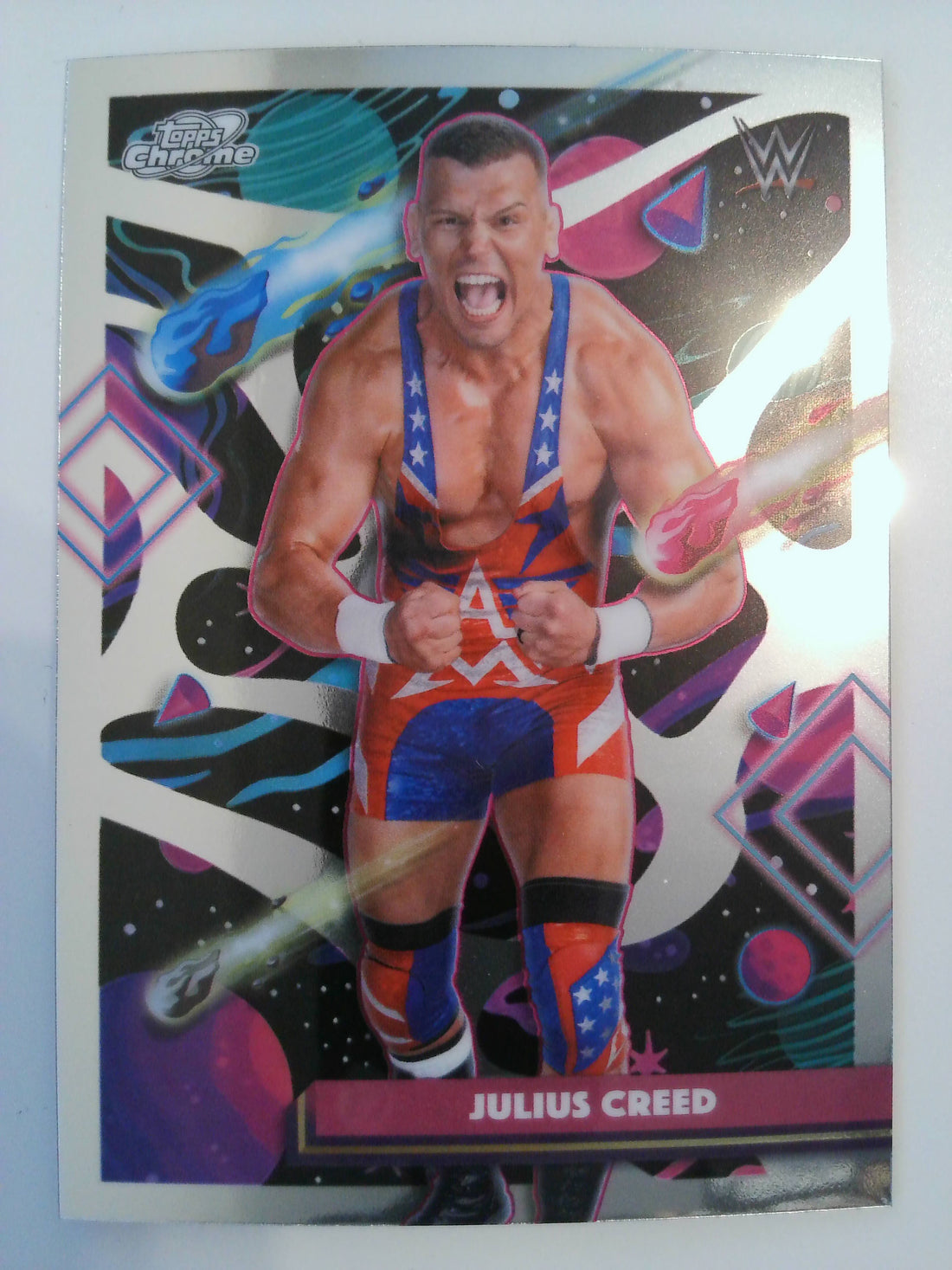 2026 Topps Chrome Cosmic WWE Wrestling Julius Creed #54