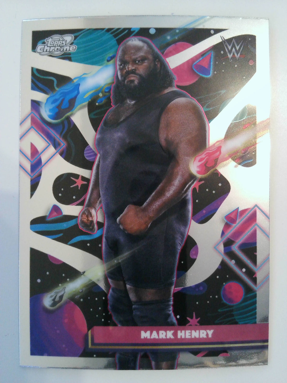 2026 Topps Chrome Cosmic WWE Wrestling Mark Henry #101