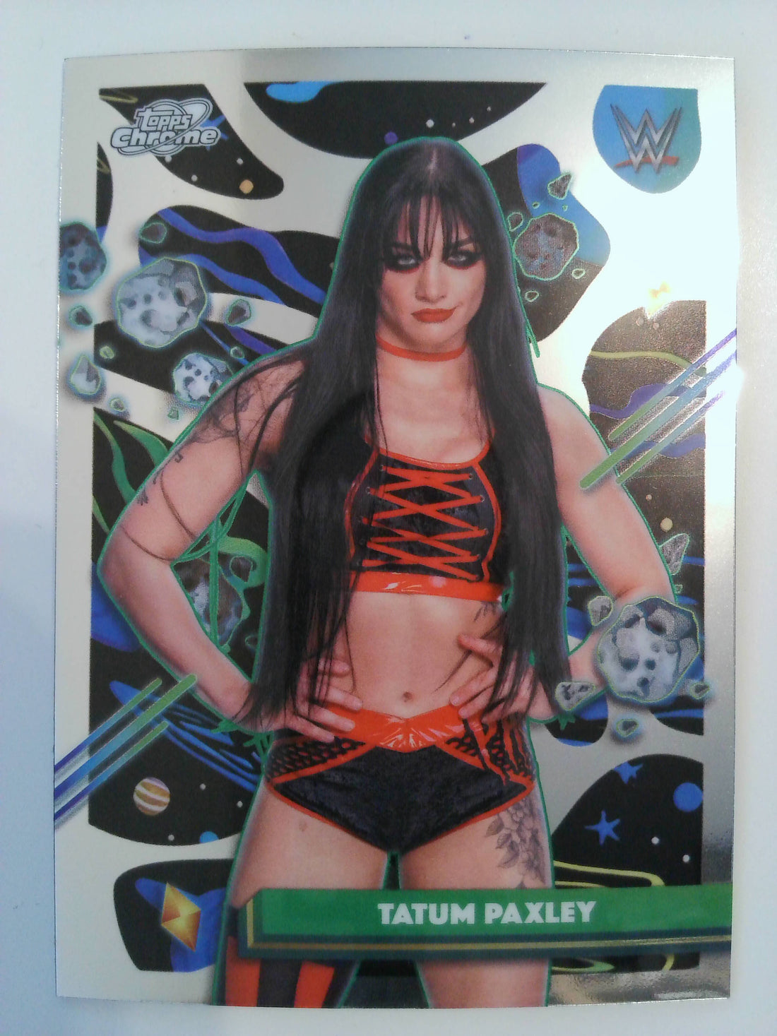 2026 Topps Chrome Cosmic WWE Wrestling Tatum Paxley #131