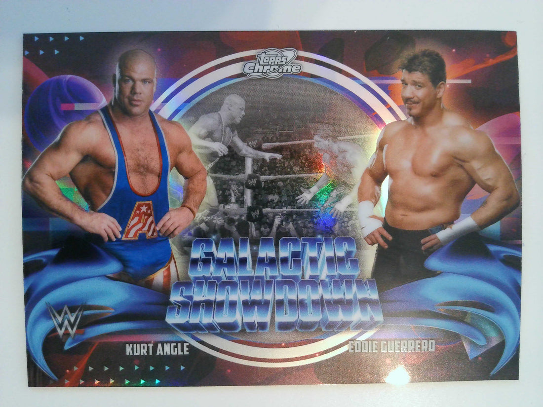 2026 Chrome Cosmic WWE Galactic Showdown Kurt Angle / Eddie Guerrero #GS-14