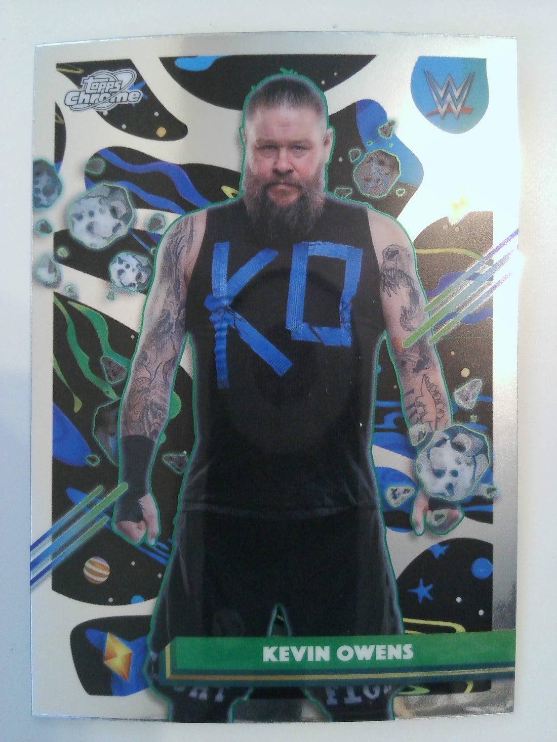2026 Topps Chrome Cosmic WWE Wrestling Kevin Owens #93