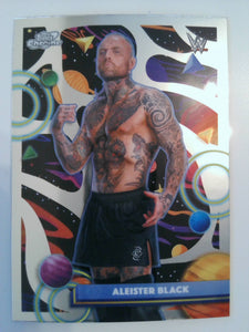2026 Topps Chrome Cosmic WWE Wrestling Aleister Black #182