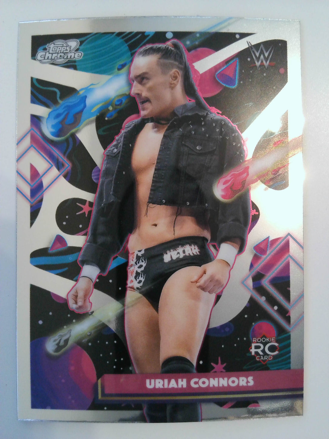2026 Topps Chrome Cosmic WWE Wrestling Uriah Connors #58 RC