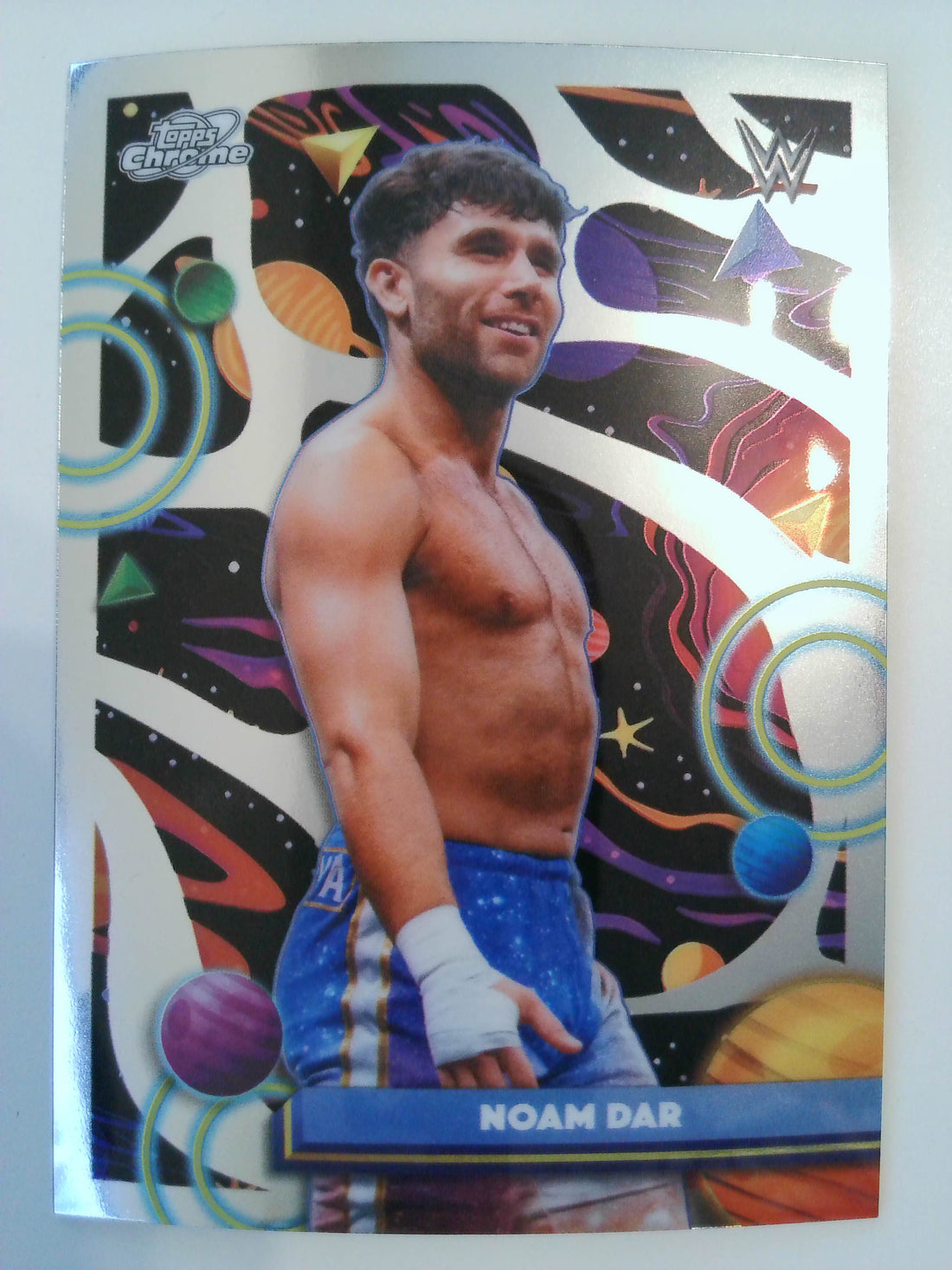 2026 Topps Chrome Cosmic WWE Wrestling Noam Dar #178