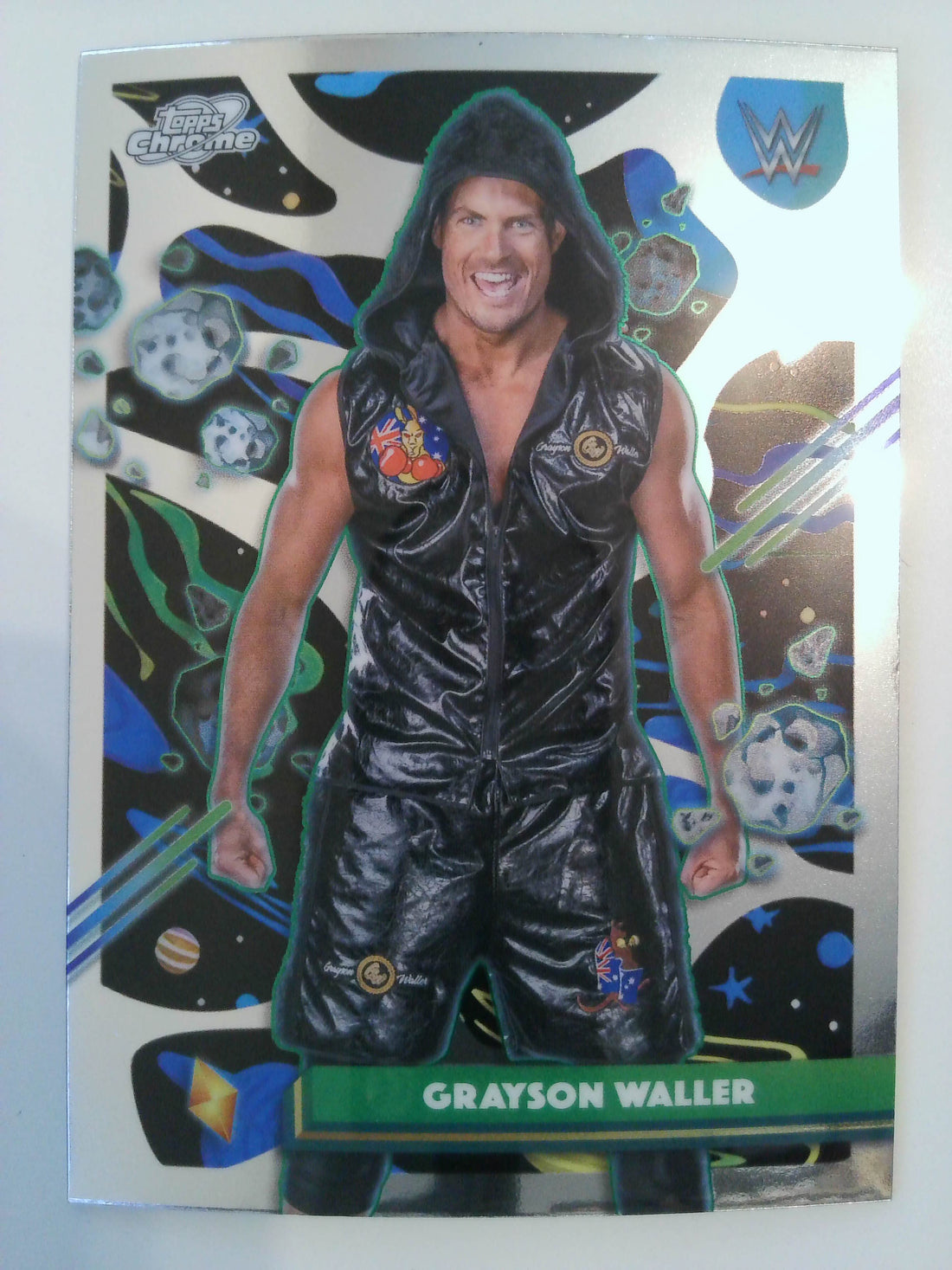 2026 Topps Chrome Cosmic WWE Wrestling Grayson Waller #144