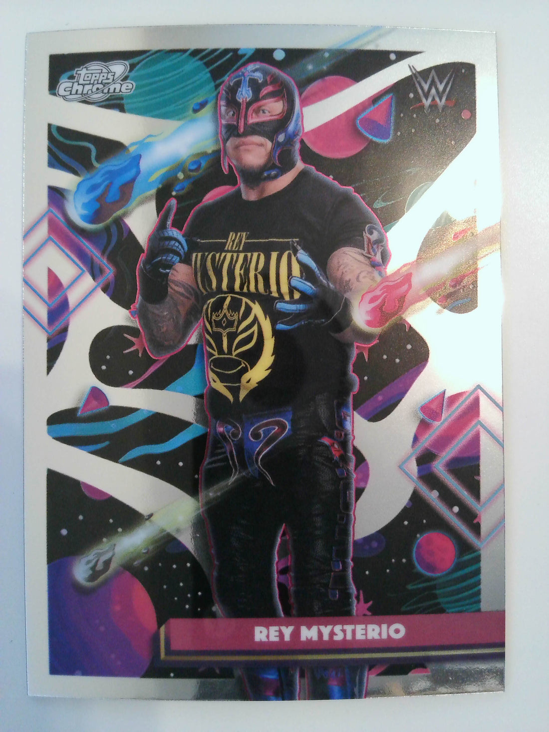 2026 Topps Chrome Cosmic WWE Wrestling Rey Mysterio #69