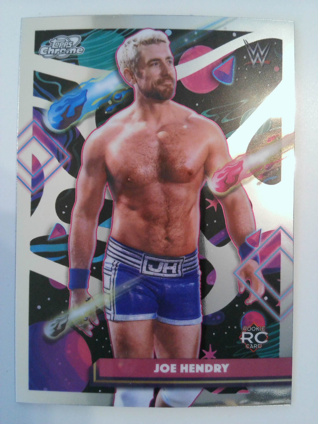 2026 Topps Chrome Cosmic WWE Wrestling Joe Hendry #169 RC