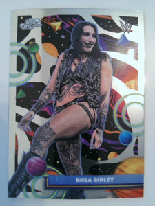 2026 Topps Chrome Cosmic WWE Wrestling Rhea Ripley #100