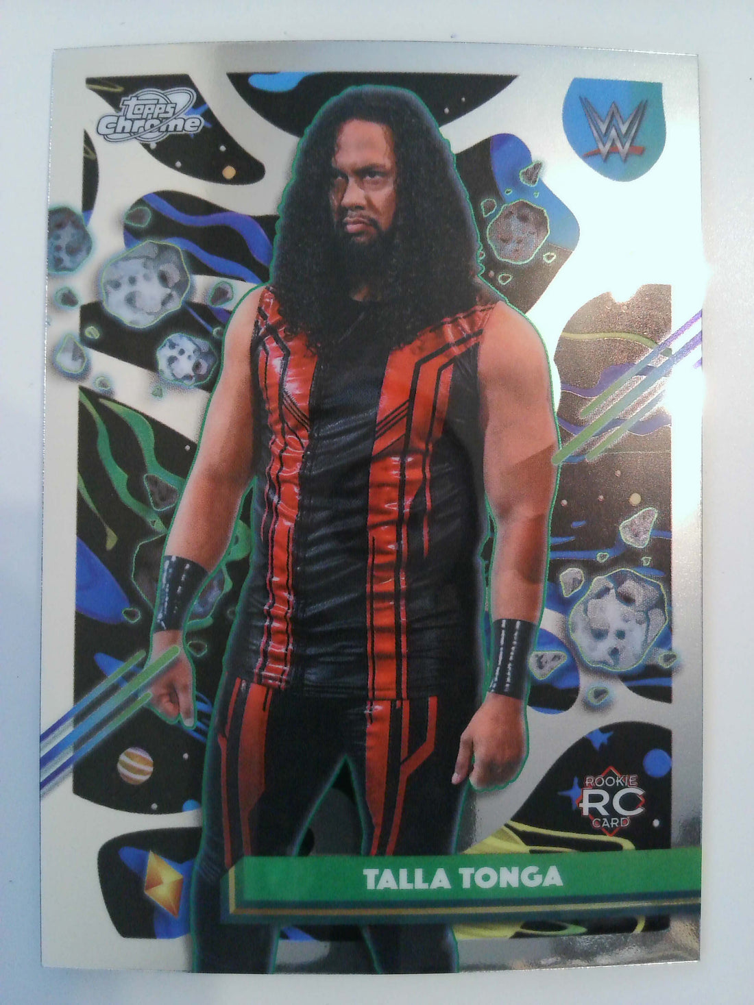 2026 Topps Chrome Cosmic WWE Wrestling Talla Tonga #119 RC