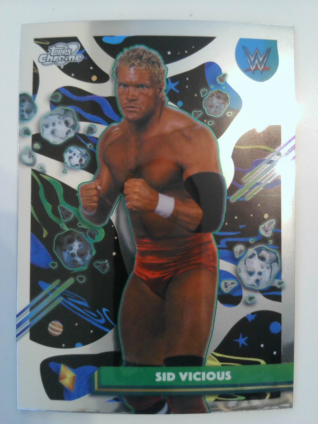 2026 Topps Chrome Cosmic WWE Wrestling Sid Vicious #105