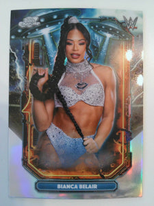 2026 Topps Chrome Cosmic WWE Extraterrestrial Talent Bianca Belair #ET-11